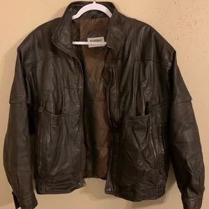Brown Genuine Leather Jacket